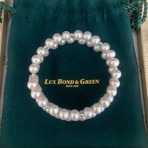 Lux Bond & Green Pearl Wrap Bracelet